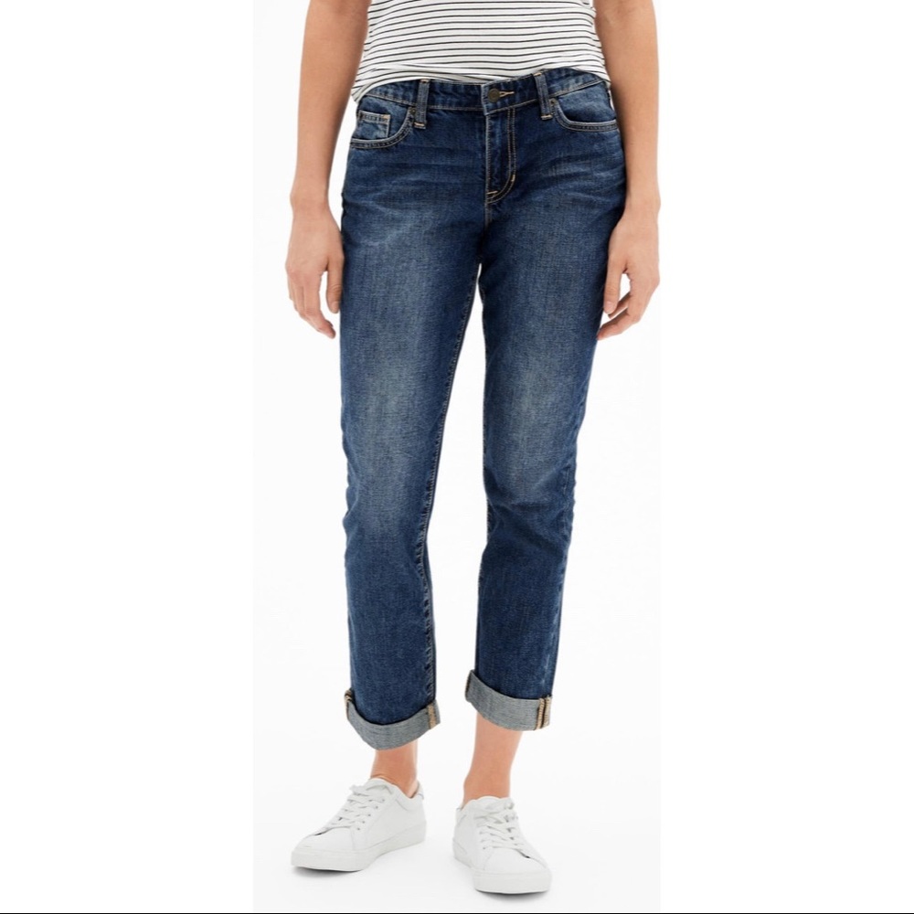 Gap Boyfriend Fit Low Rise Jeans